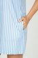 Emily McCarthy Hampton Mini French Blue Stripe