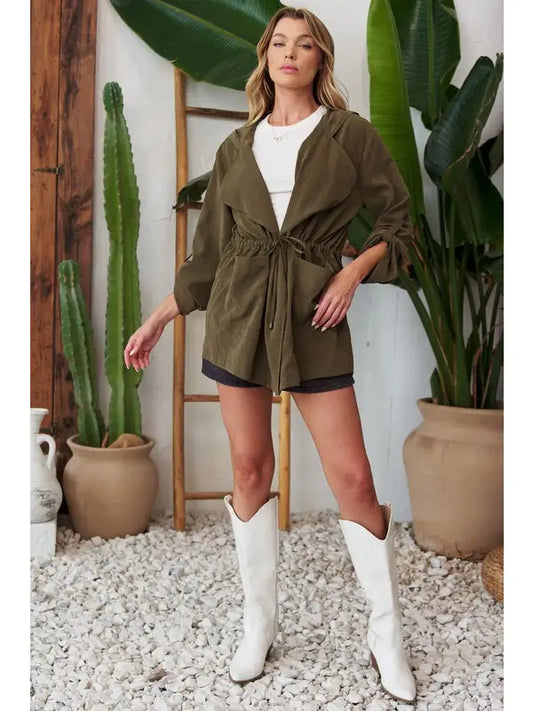 The Olive Everyday Hooded Jacket