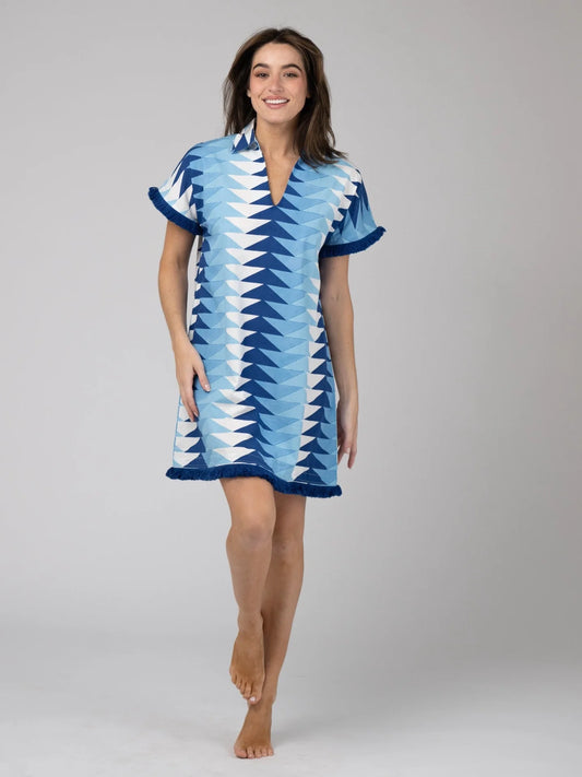 Beau and Ro The Beach Tunic Triangle Ocean