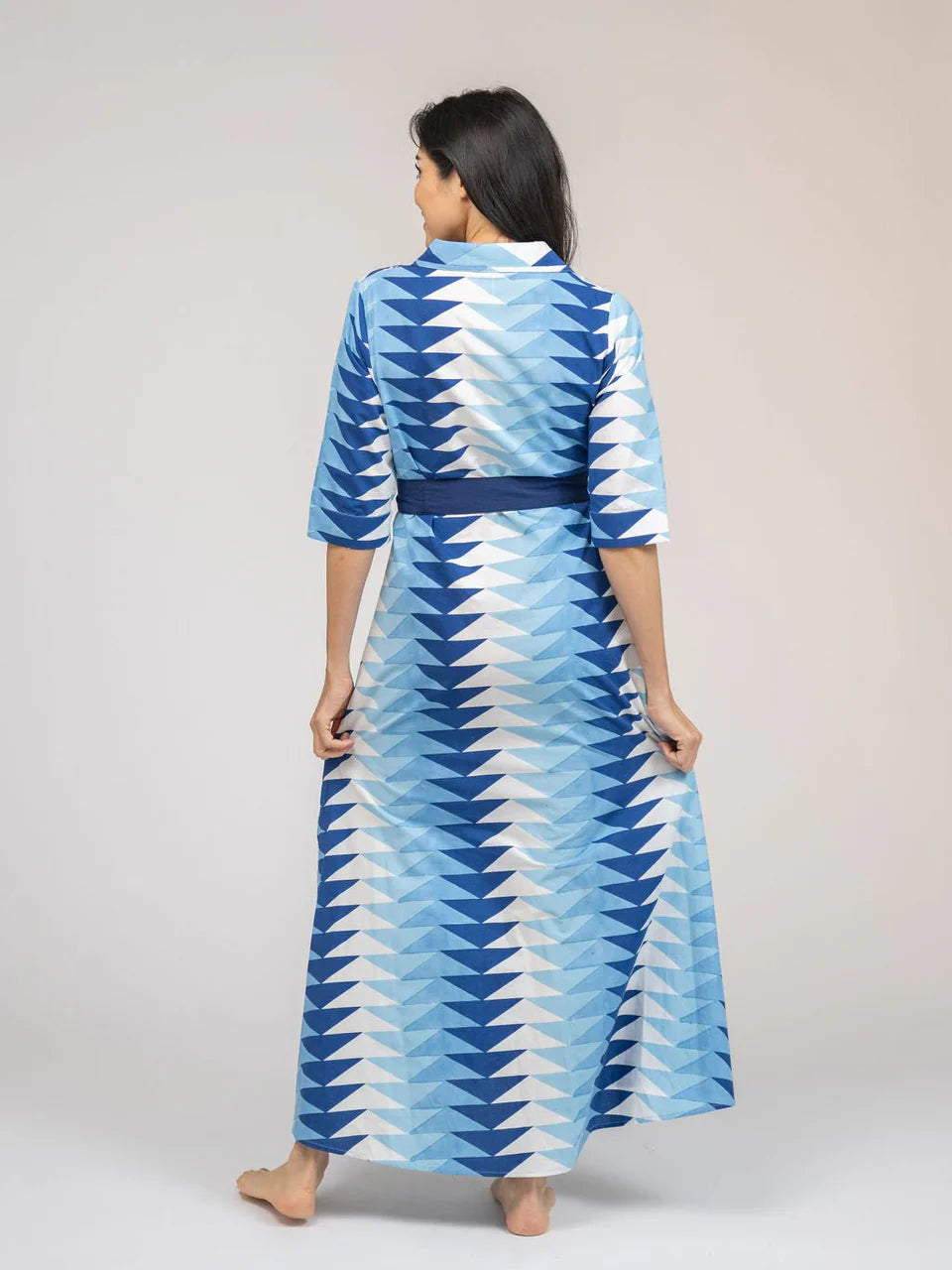 Beau and Ro The Eloise Dress Triangle Ocean