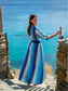 Beau and Ro The Eloise Dress Triangle Ocean