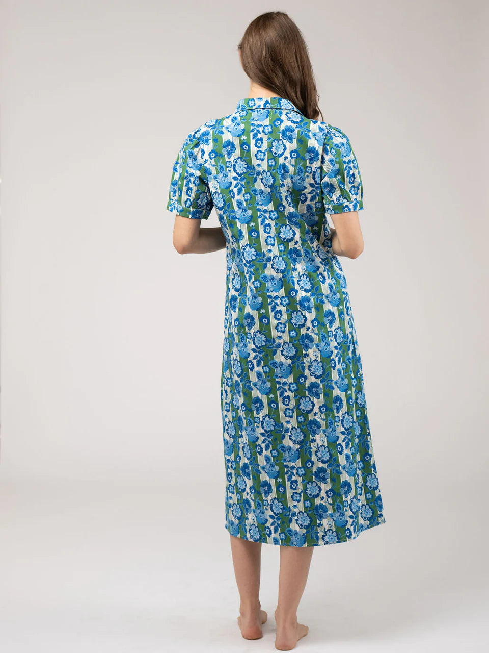 Beau and Ro The Kris Dress Picnic Stripe