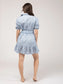 Beau and Ro Monica Dress Blue Swirl