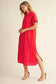 Sunset Sorbet Midi Dress