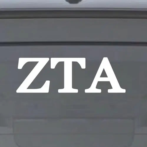 Sorority Car Decal