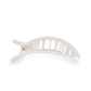 Teleties Flat Round Hair Clip Coconut