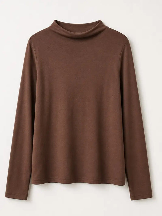 The Cozy Mock Neck Top