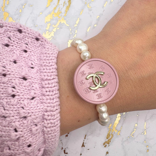 Designer Pearls Stretch Bracelet