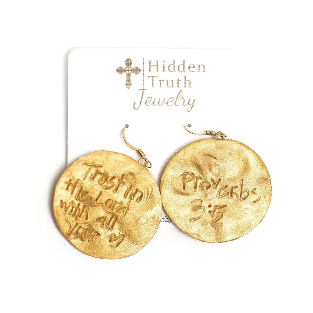 Hidden Truth Leah Cross Dangle Earrings