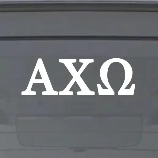 Sorority Car Decal