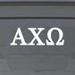 Sorority Car Decal