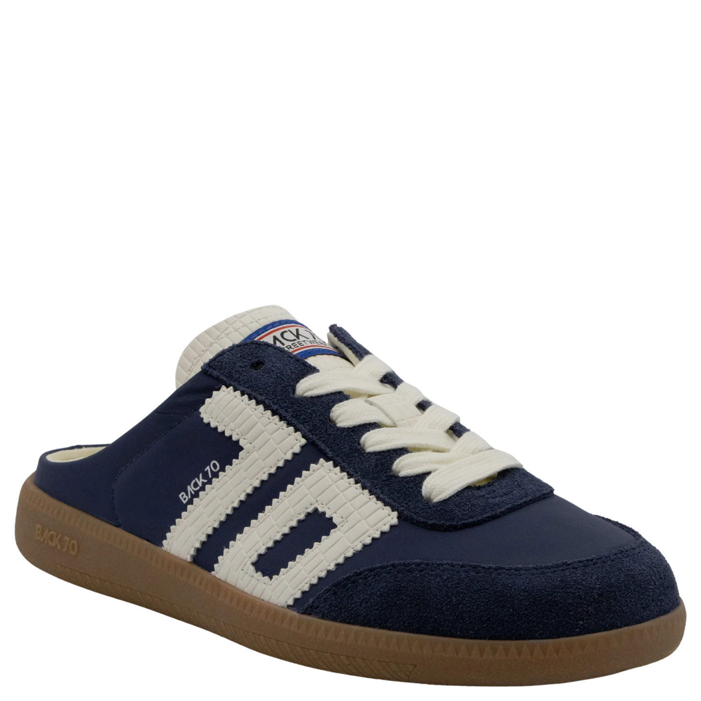 Back 70 EASTER Backless Sneakers NAVY