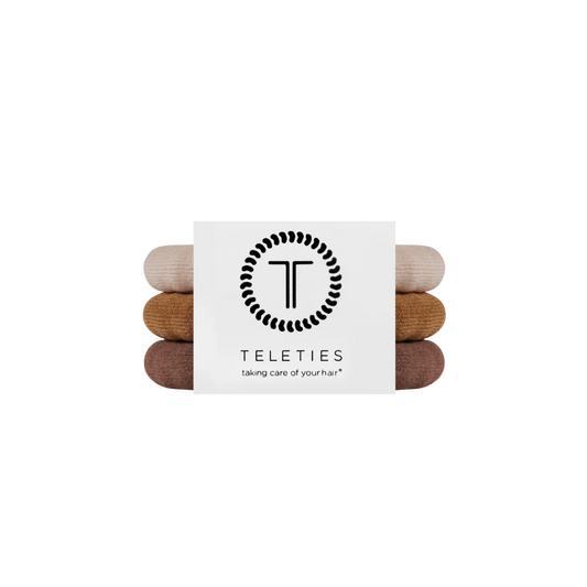 Teleties Small Nylon Hair Ties Espresso Yourself