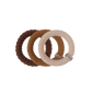 Teleties Small Nylon Hair Ties Espresso Yourself