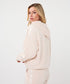 Esqualo Cream Cloud Hooded Top