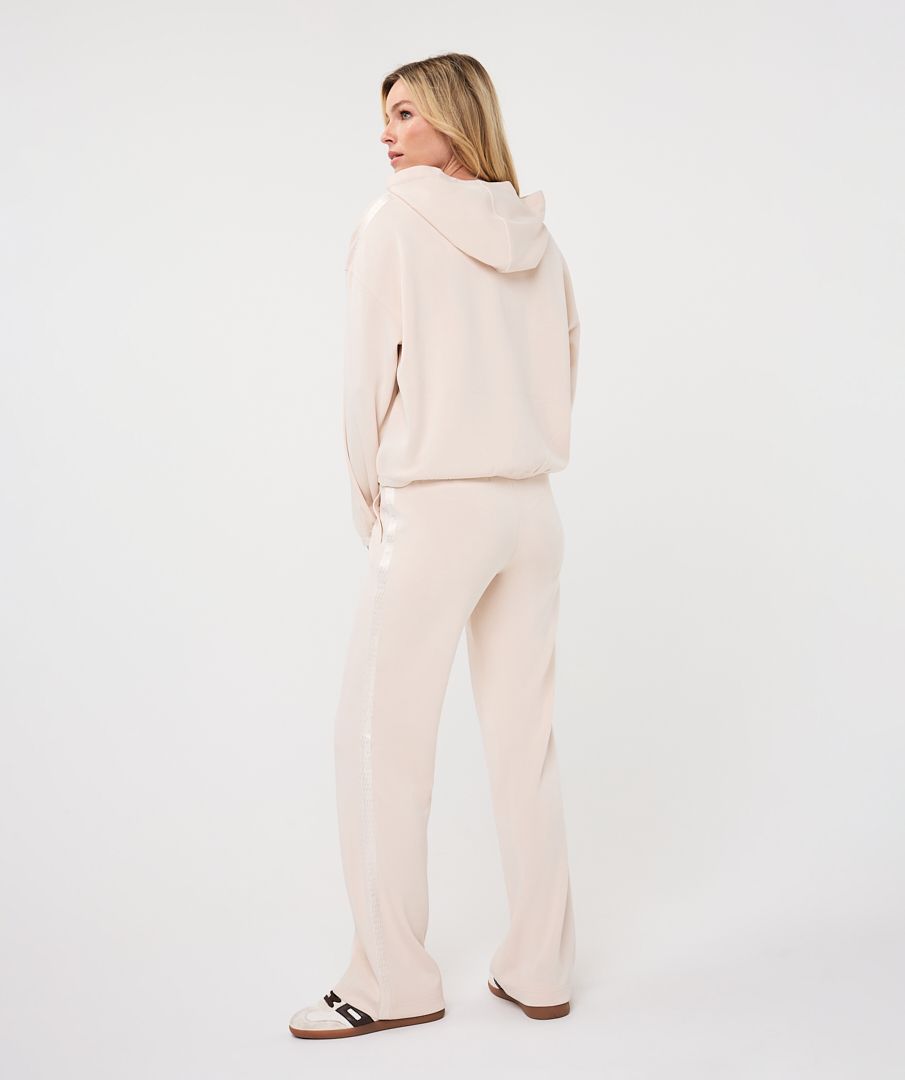 Esqualo Cream Cloud Hooded Top