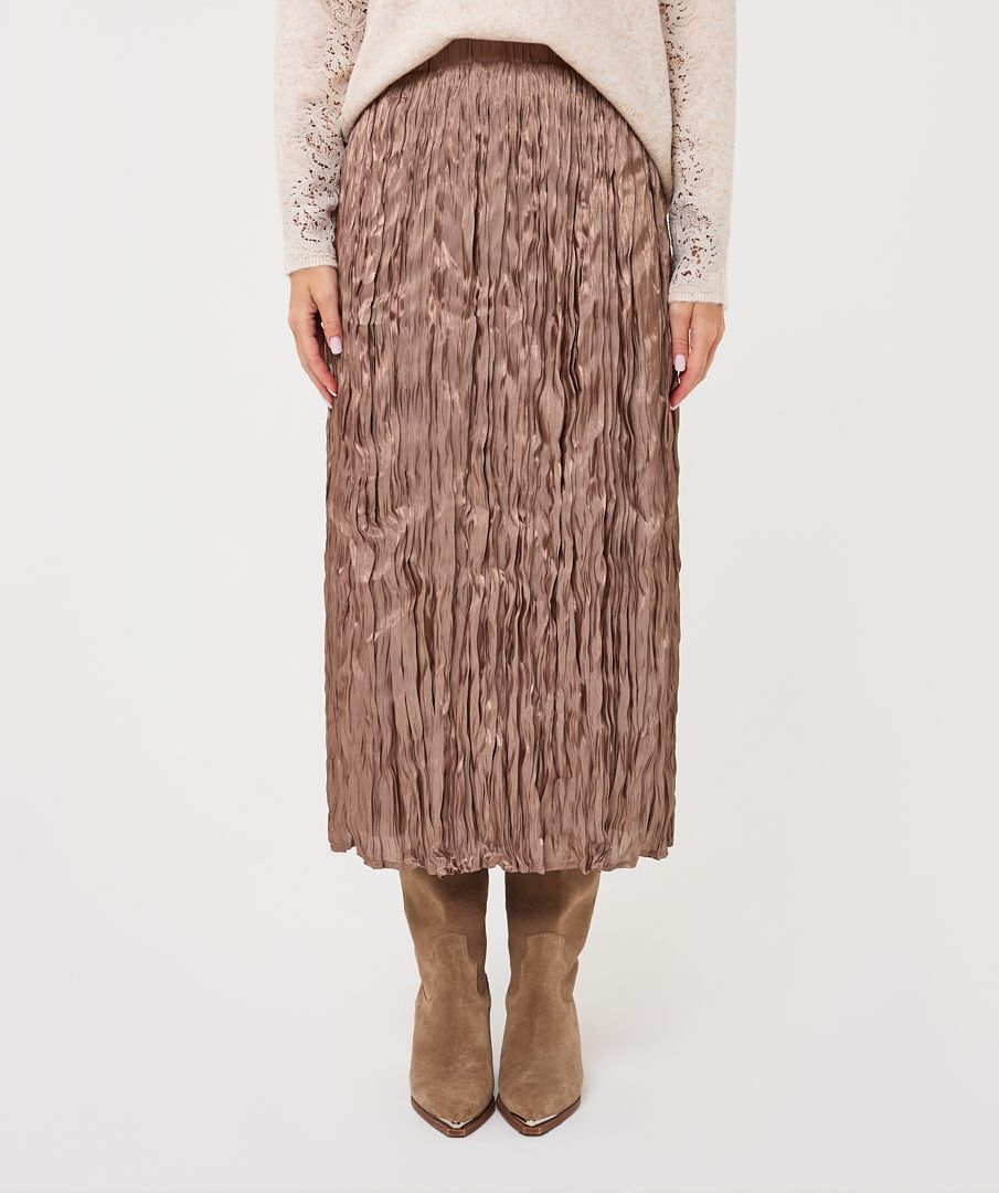 Esqualo Midnight Pleated Skirt