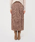 Esqualo Midnight Pleated Skirt