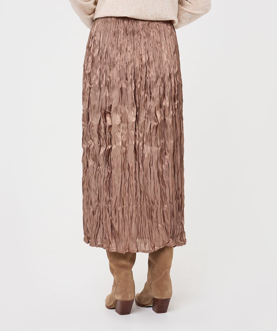 Esqualo Midnight Pleated Skirt