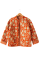 The Charlotte Jacket Orange Floral