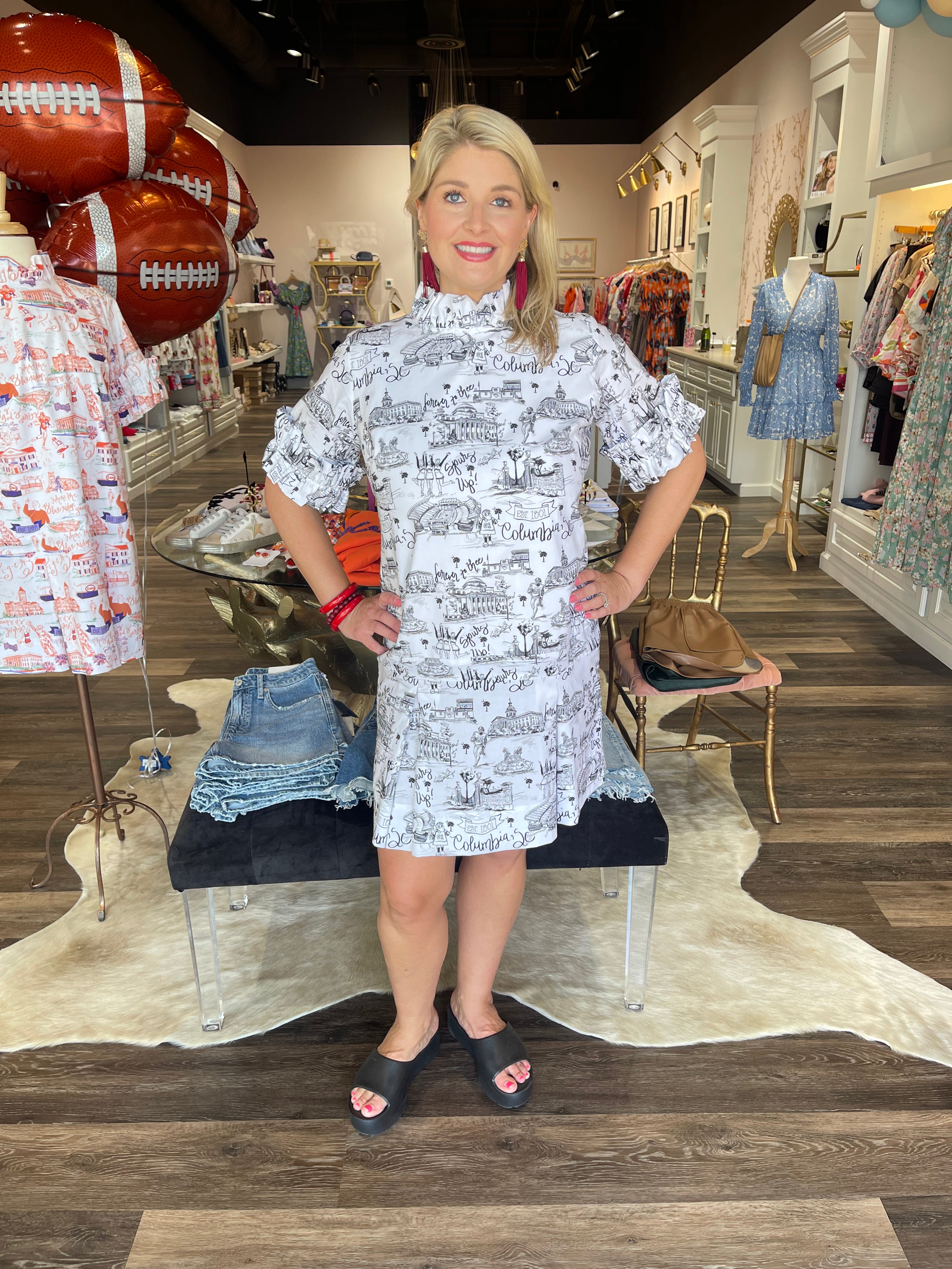 GAMEDAY USC Wren Dress
