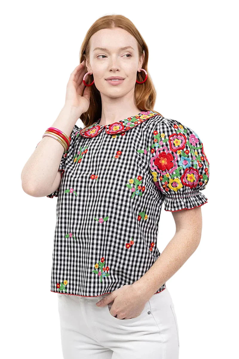 Ivy Jane Gingham Garden Top