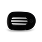 Teleties Flat Round Hair Clip Black