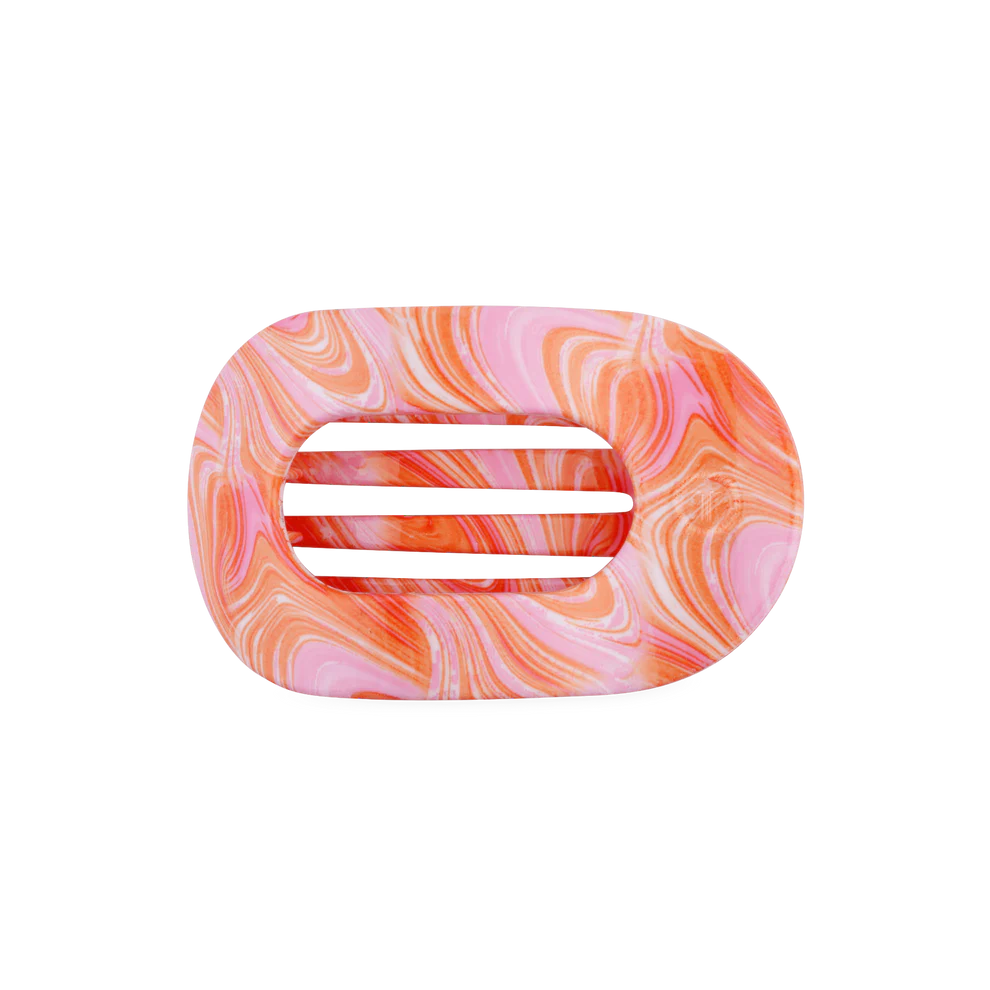 Teleties Flat Round Hair Clip Just Keep Swimming