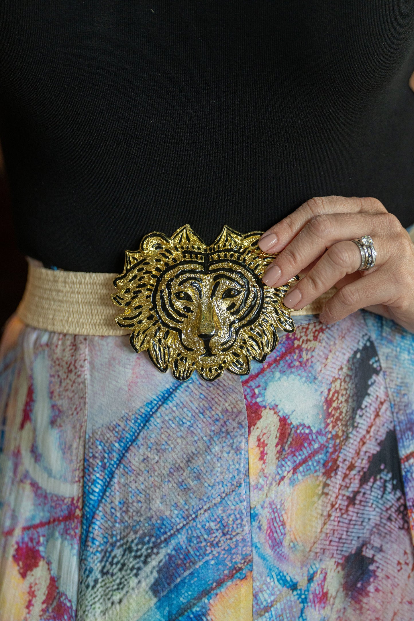 Tiger Belt Buckle