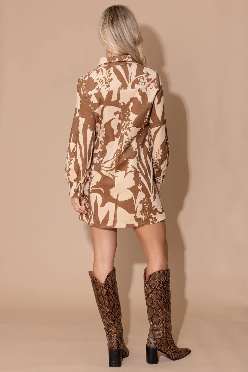 Alden Adair Harriet Dress Sienna Shadow