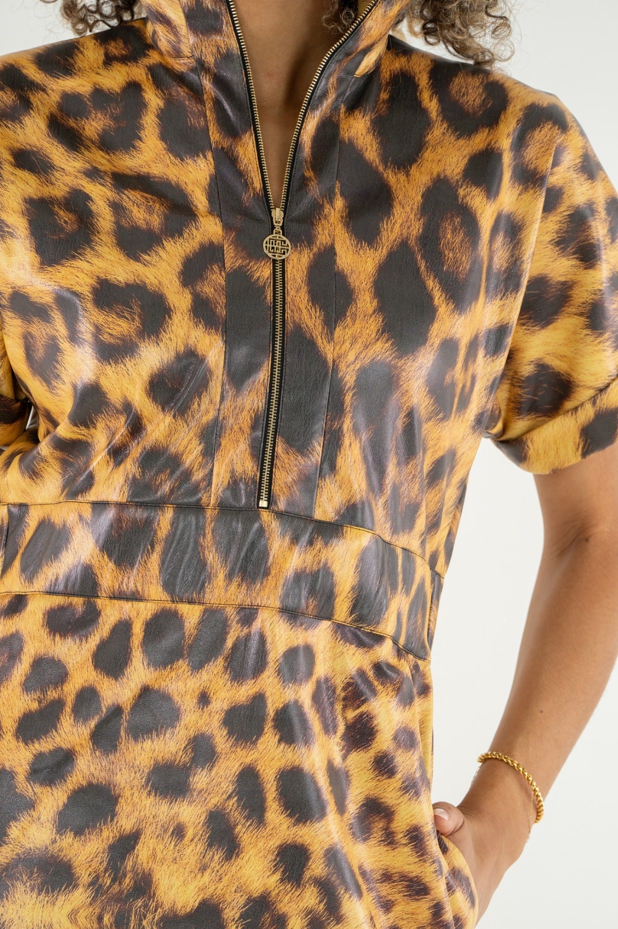 Emily McCarthy Sarah Dress Leopard