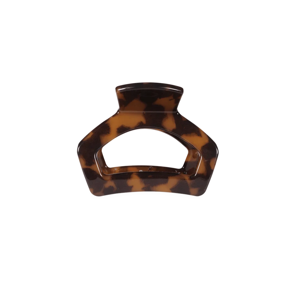 Teleties Open Tortoise Petite Claw Clip