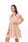 Bindu Poppy Dress Peach Marigold