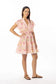 Bindu Poppy Dress Peach Marigold