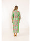 House of MBR Bouvier Long Dress Jade Garden
