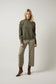 Lysse Livia Crop Pant Smoked Green Plaid