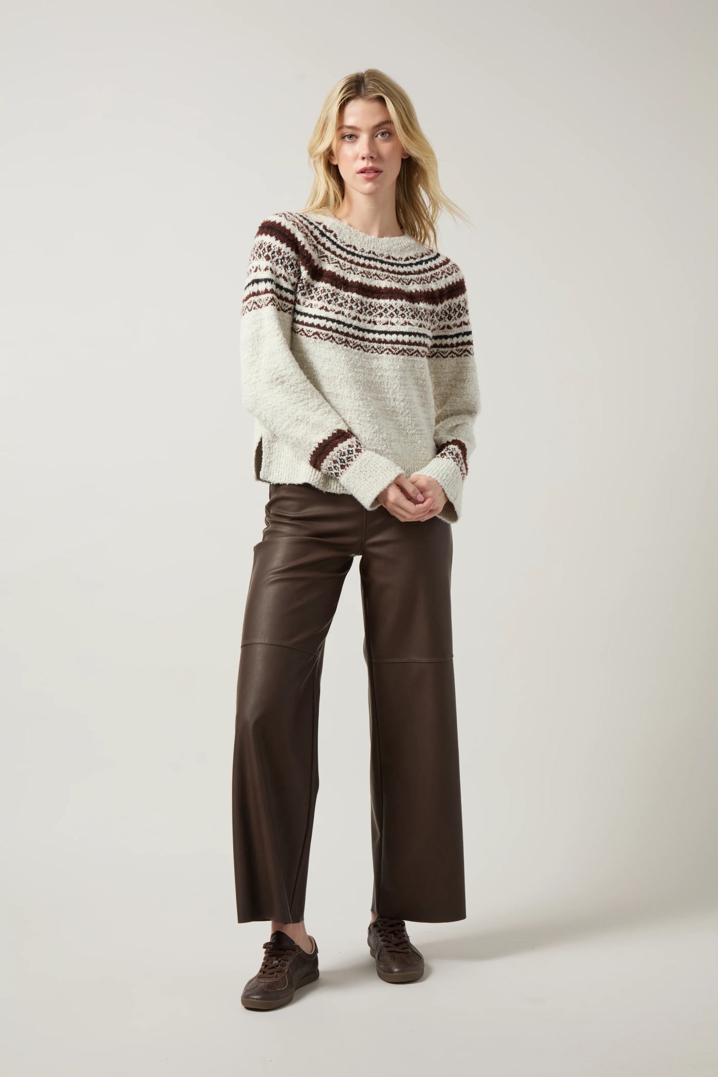 Lysse Harriet Fair Isle Jacquard Sweater