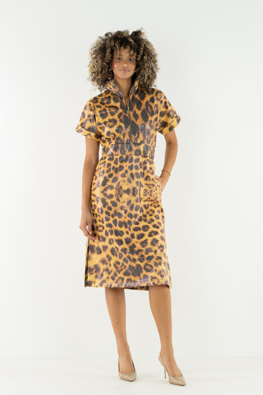 Emily McCarthy Sarah Dress Leopard