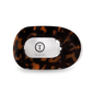 Teleties Flat Round Hair Clip Tortoise