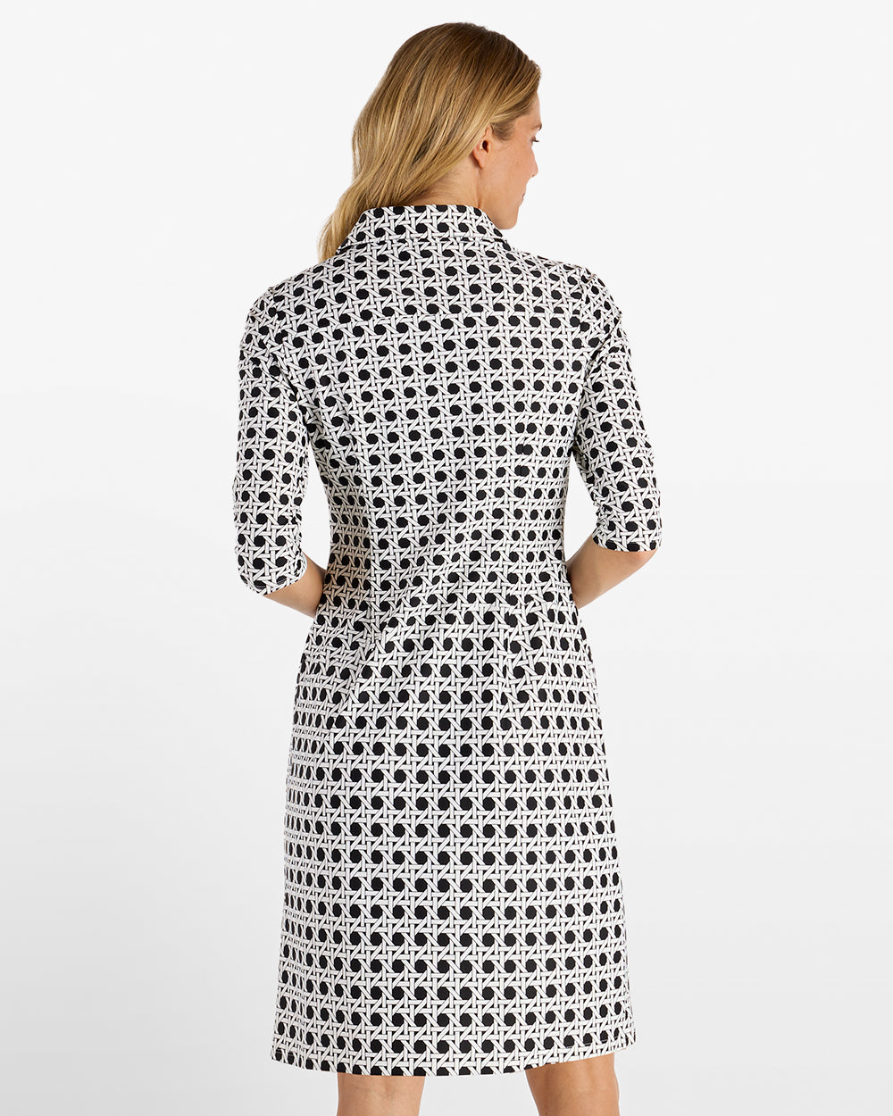 Jude Connally Susanna Dress Petite Rattan Black