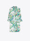 Vilagallo Greenhouse Multicolor Print Shirt Dress