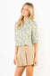 THML Floral Top With Buttons
