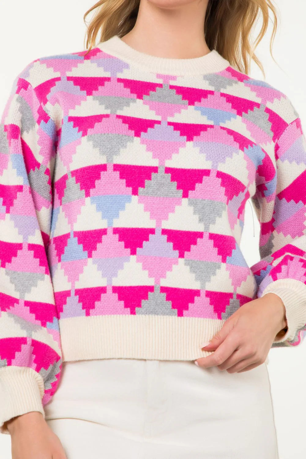 Modern Patchwork Sweater