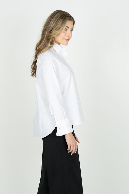 Emily McCarthy Classic Oxford White