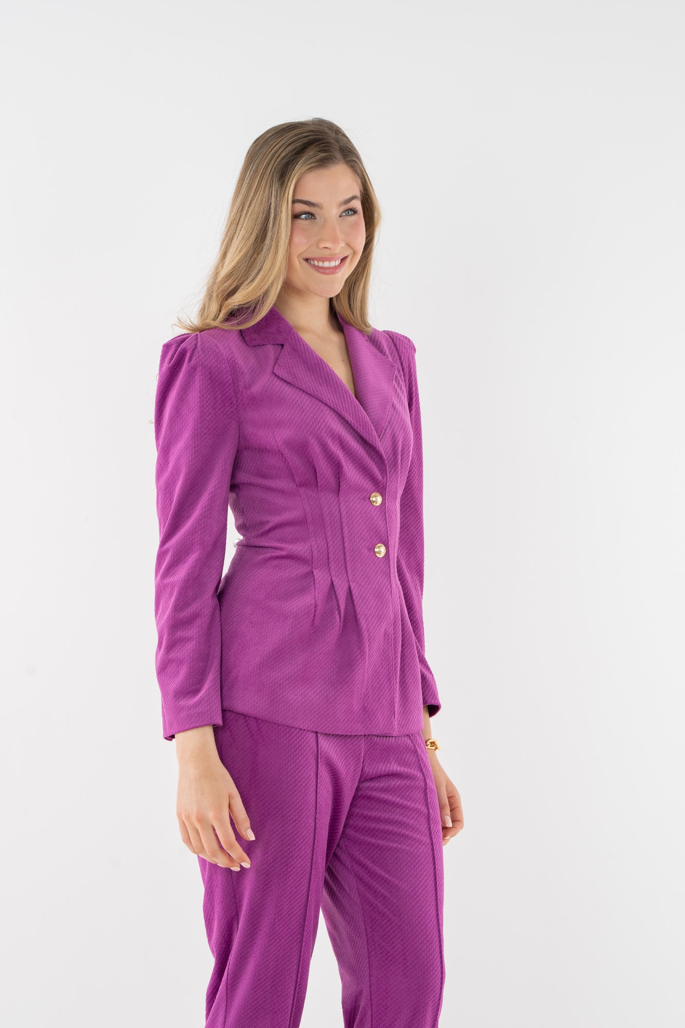 Emily McCarthy Stella Blazer Sugar Plum