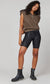 Spanx Faux Leather Biker Shorts