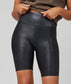 Spanx Faux Leather Biker Shorts
