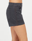 Spanx 4" Twill Short - Washed Black